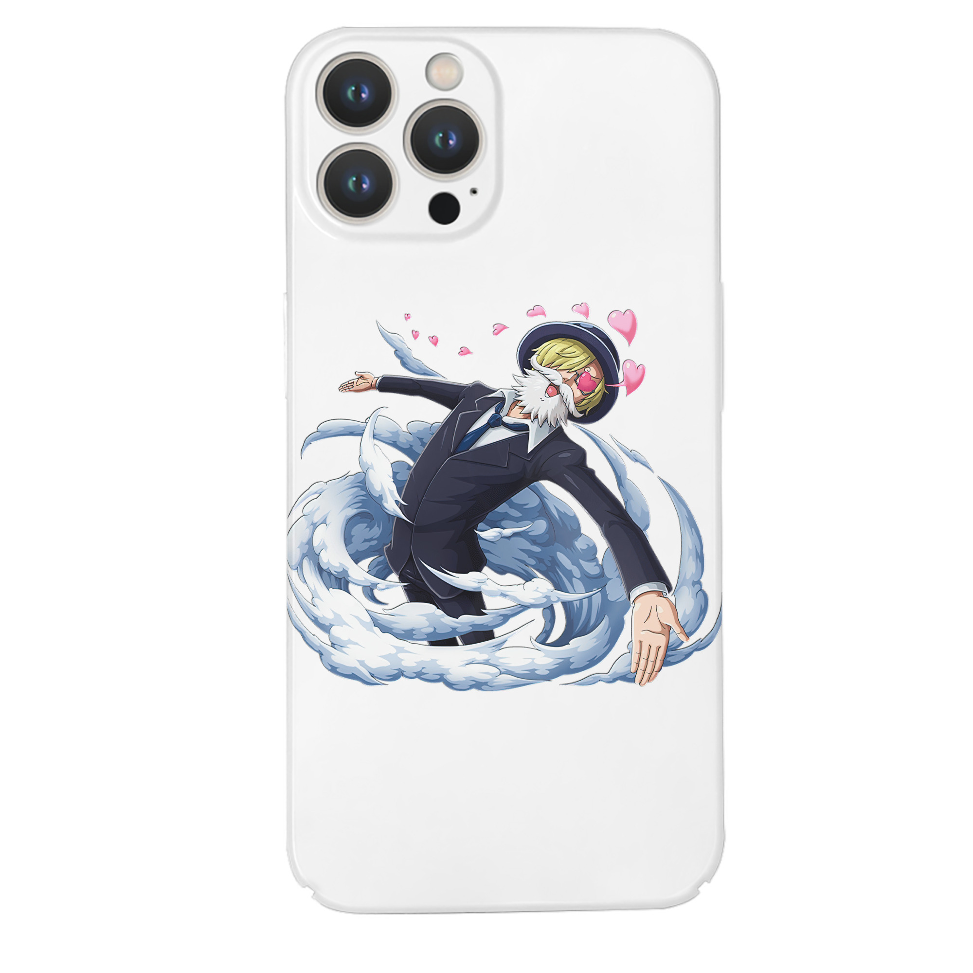 （画像用） ワンピース サンジ ONE PIECE Sanji 【iPhone 14シリーズ対応】ハードケース